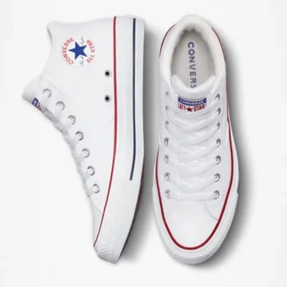 Converse Chuck Taylor All Star Malden Street – White/Red/Blue / Women’s 10 - Picture 10 of 10